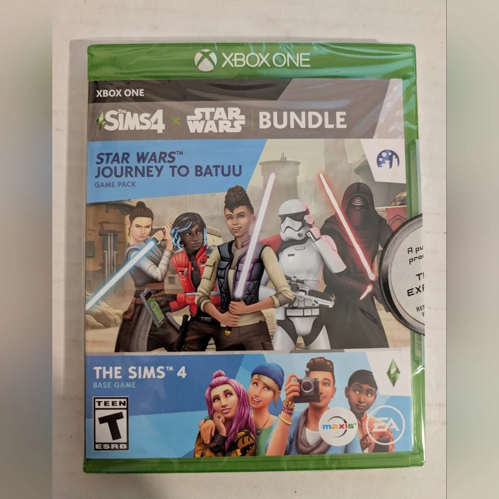 One The Sims 4 Star Wars Bundle -  Xbox One Brand New Factory Sealed